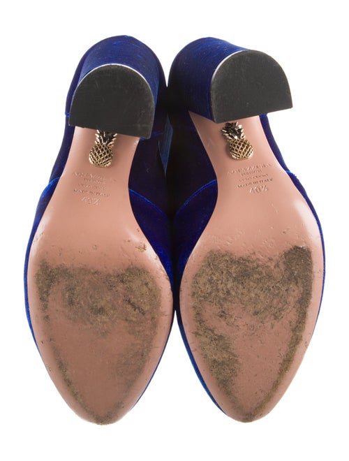 Aquazzura Velvet Sock Boots