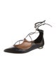 Aquazzura Leather Flats