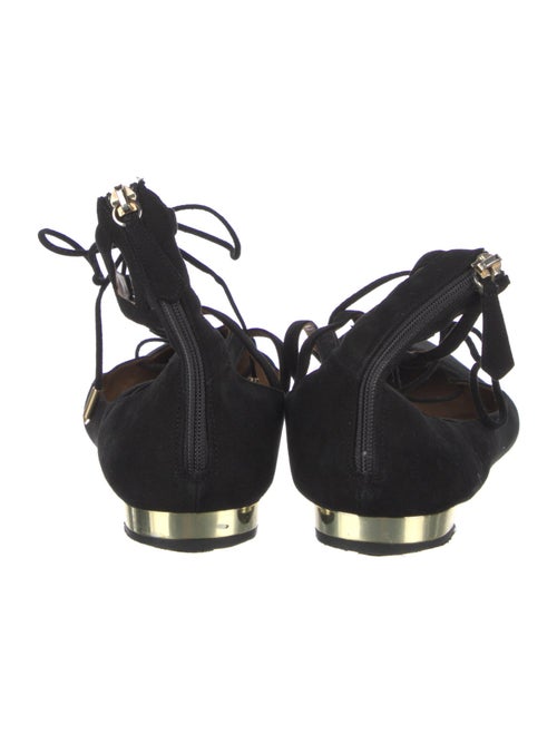 Aquazzura Suede Flats