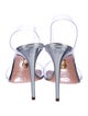 Aquazzura Leather Slingback Sandals