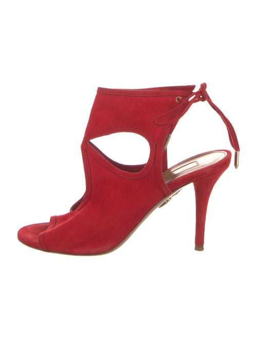 Aquazzura Suede Sandals