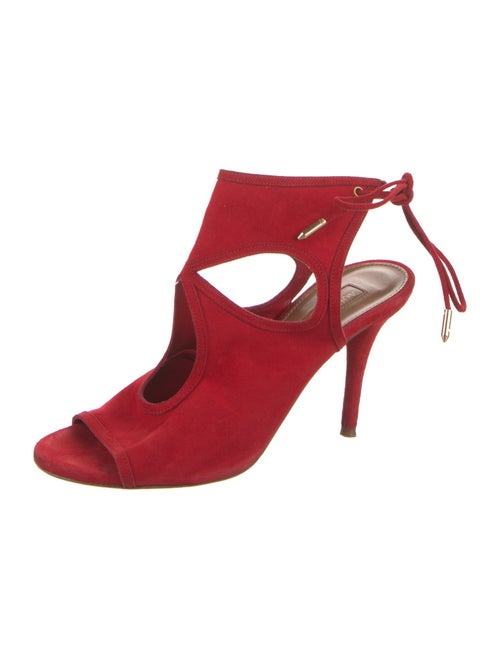 Aquazzura Suede Sandals