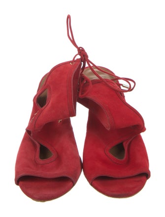 Aquazzura Suede Sandals