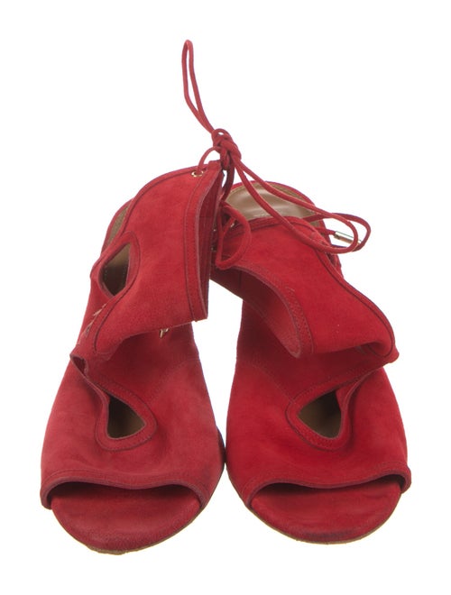 Aquazzura Suede Sandals