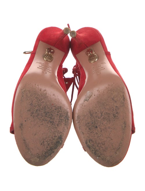 Aquazzura Suede Sandals