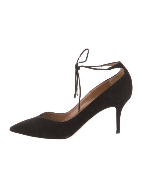Aquazzura Suede Pumps