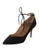 Aquazzura Suede Pumps