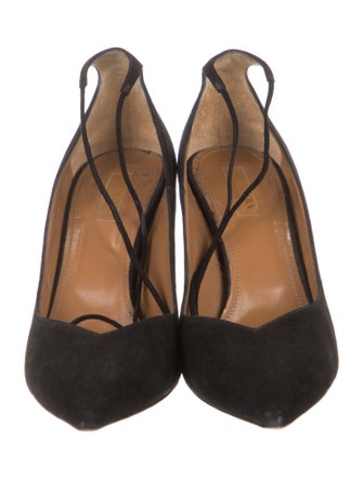 Aquazzura Suede Pumps