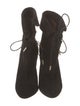 Aquazzura Suede Lace-Up Boots