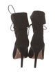 Aquazzura Suede Lace-Up Boots