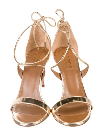 Aquazzura Patent Leather Sandals