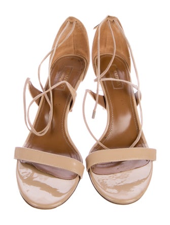 Aquazzura Patent Leather Sandals