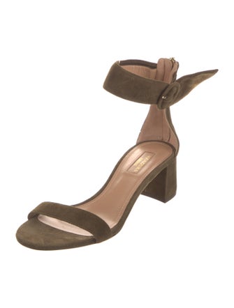 Aquazzura Suede Sandals