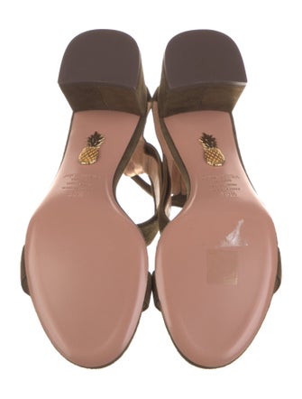 Aquazzura Suede Sandals