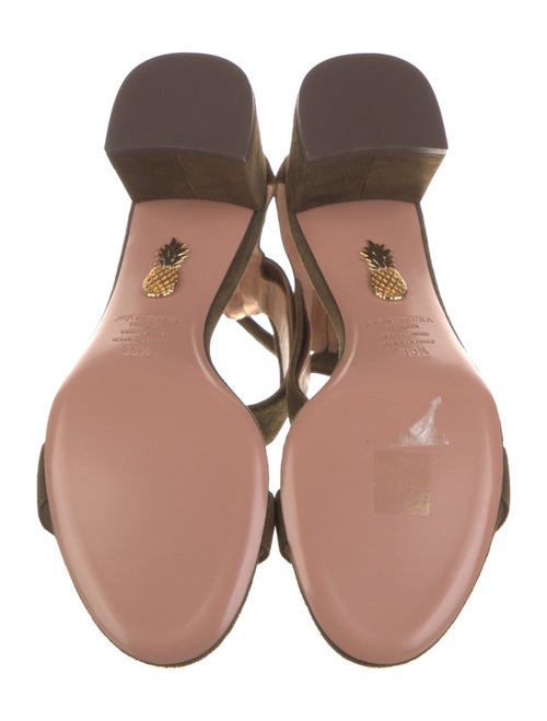 Aquazzura Suede Sandals