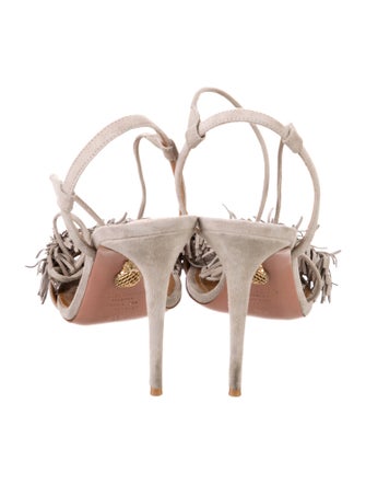 Aquazzura Suede Sandals