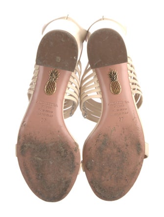 Aquazzura Leather Sandals