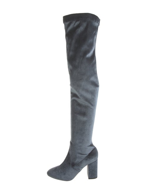 Aquazzura Velvet Boots