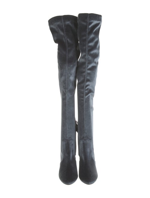 Aquazzura Velvet Boots