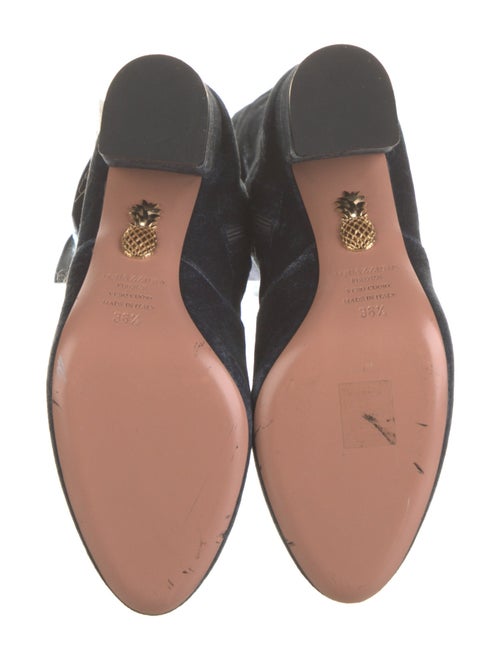 Aquazzura Velvet Boots