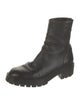 Aquazzura Leather Combat Boots
