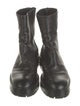 Aquazzura Leather Combat Boots