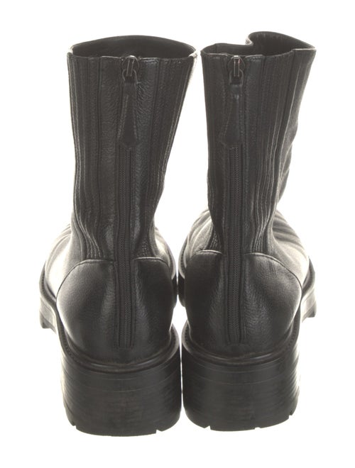 Aquazzura Leather Combat Boots