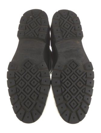 Aquazzura Leather Combat Boots