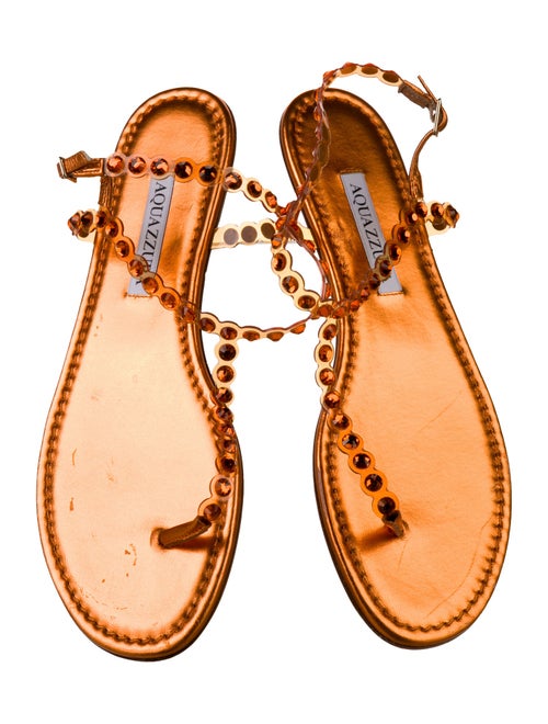 Aquazzura PVC Slingback Flats