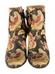 Aquazzura Floral Print Boots