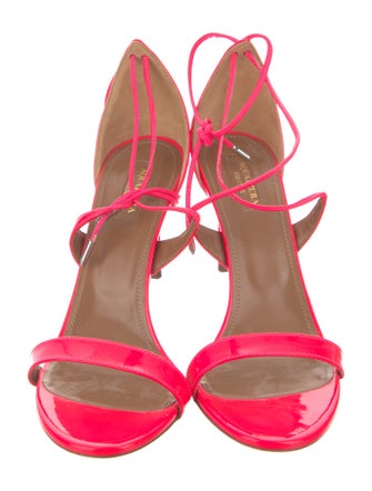 Aquazzura Patent Leather Sandals