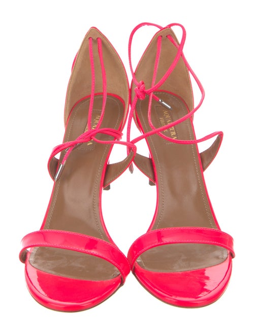 Aquazzura Patent Leather Sandals