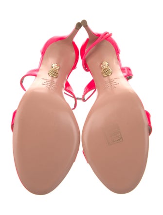Aquazzura Patent Leather Sandals