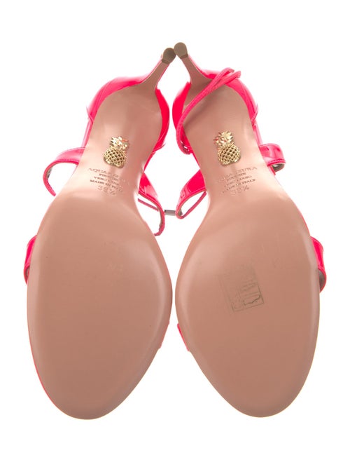 Aquazzura Patent Leather Sandals