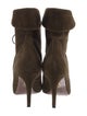Aquazzura Suede Lace-Up Boots