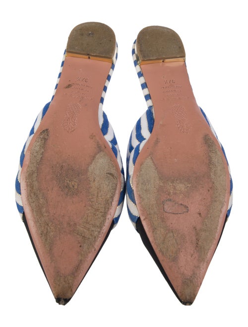 Aquazzura Striped Mules