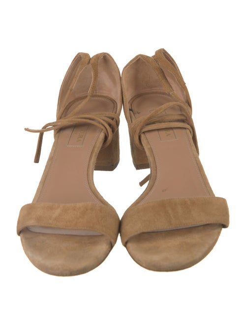 Aquazzura Suede Sandals