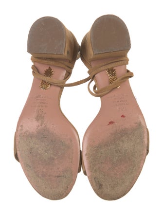 Aquazzura Suede Sandals