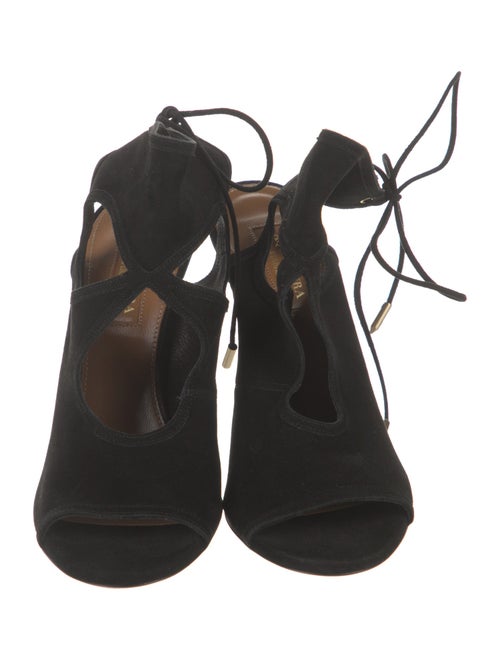 Aquazzura Suede Sandals