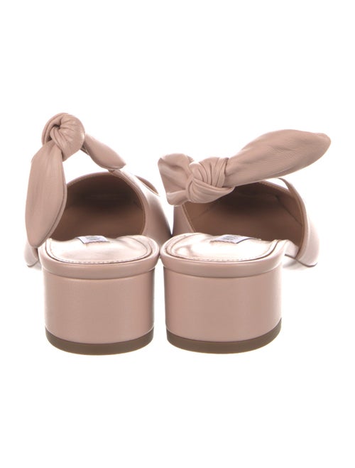 Aquazzura Leather Slingback Pumps