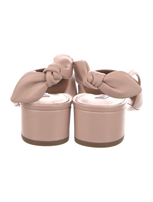 Aquazzura Leather Slingback Pumps