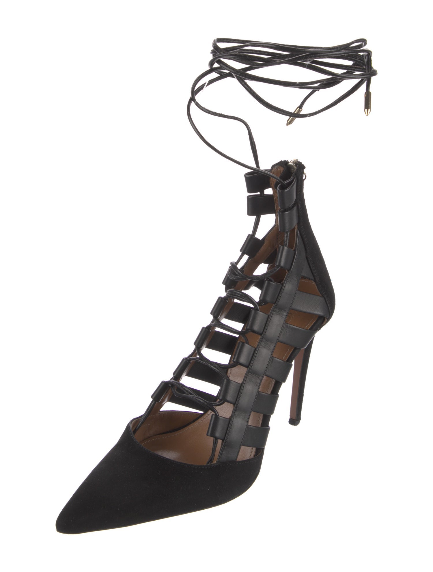 Aquazzura Suede Pumps