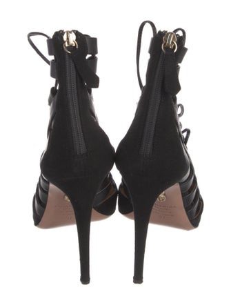 Aquazzura Suede Pumps