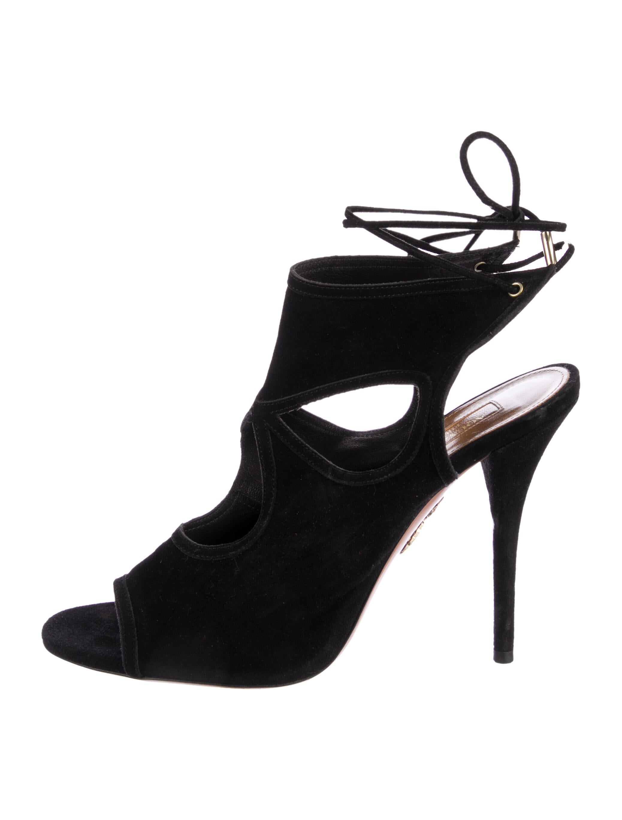 Aquazzura Suede Sandals