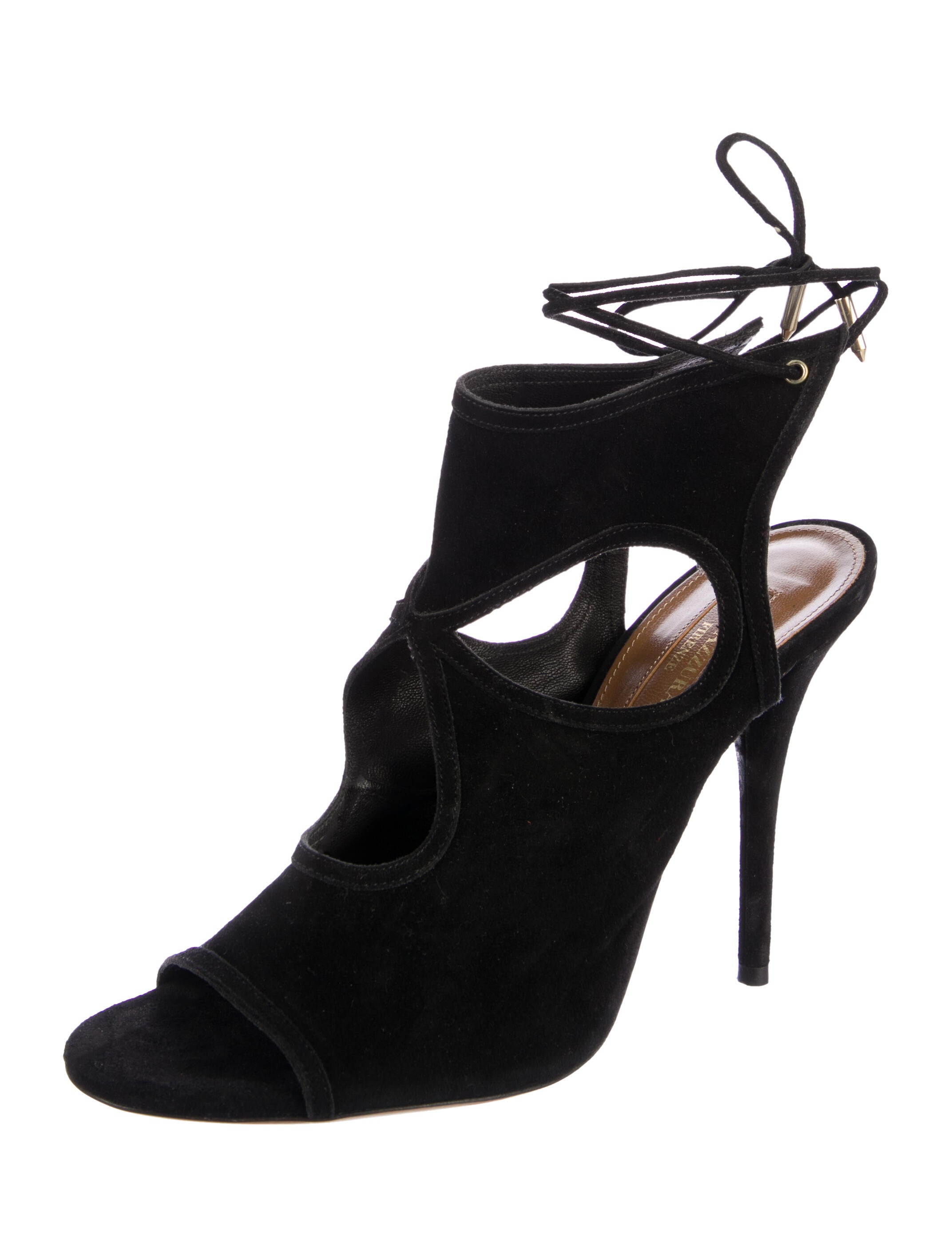 Aquazzura Suede Sandals