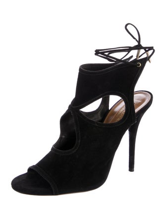 Aquazzura Suede Sandals