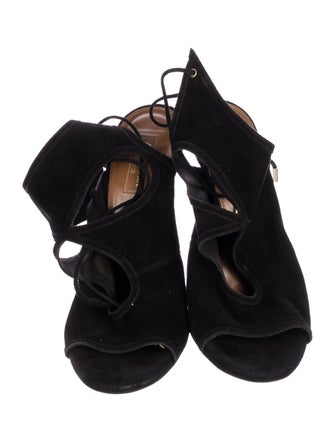 Aquazzura Suede Sandals