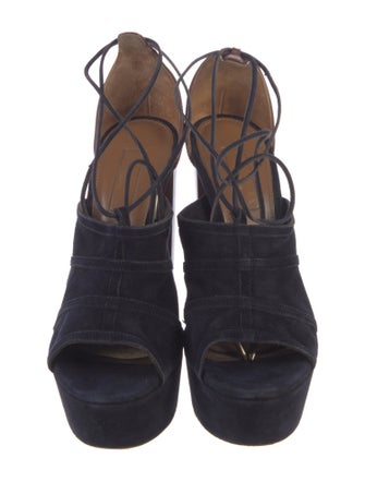 Aquazzura Suede Sandals