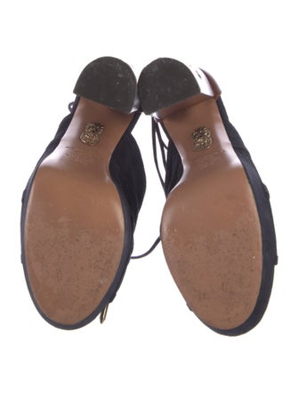 Aquazzura Suede Sandals