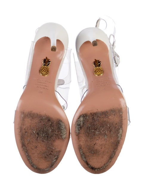 Aquazzura Leather Gladiator Sandals